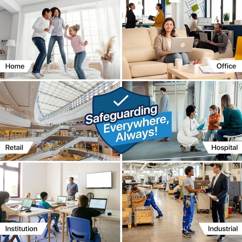 Simply 16x25x1 Air Filter, MERV 8, 6 Pack, For Home AC Furnace & HVAC (Actual Size: 15.75"x24.75"x0.75") DUST, Pet, & Allergy Control - Image 5